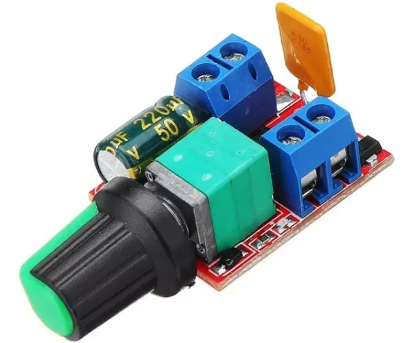 Dimmer Dc 4.5v Para Dc 35v 5a 90w Dc Motor Pwm Velocidade Cont Arduino Automação COD-AM327