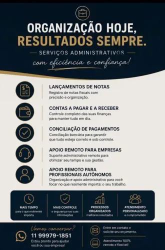 Serviços administrativos