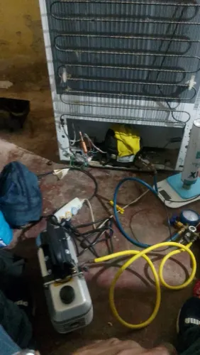 Geladeira ar condicionado microondas