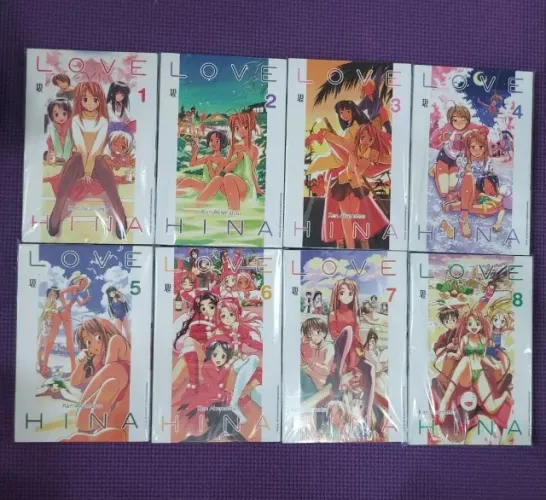 LOVE HINA ESPECIAL N°: 01 ao 08 - PACOTE