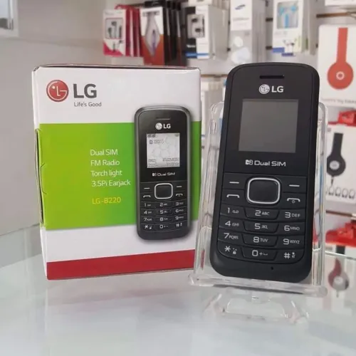 Celular LG-B220 Dual SIM - Rádio FM e Lanterna - Melhor preço da cidade