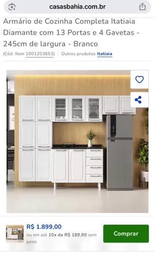 Armário de cozinha
