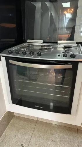 Fogão Cooktop com Forno Embutido Electrolux 5 Bocas Inox