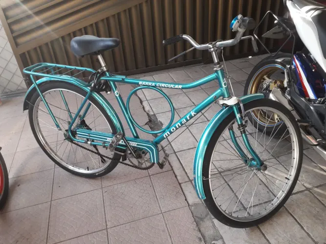 Bicicleta Monark Barra circular toda Boa e