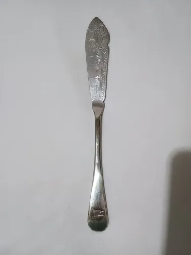 Faca para manteiga banhada em prata 90 WEHS 