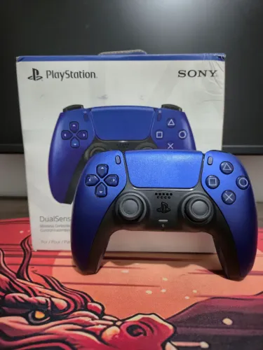 Controle PlayStation 5 DualSense Azul escuro metálico