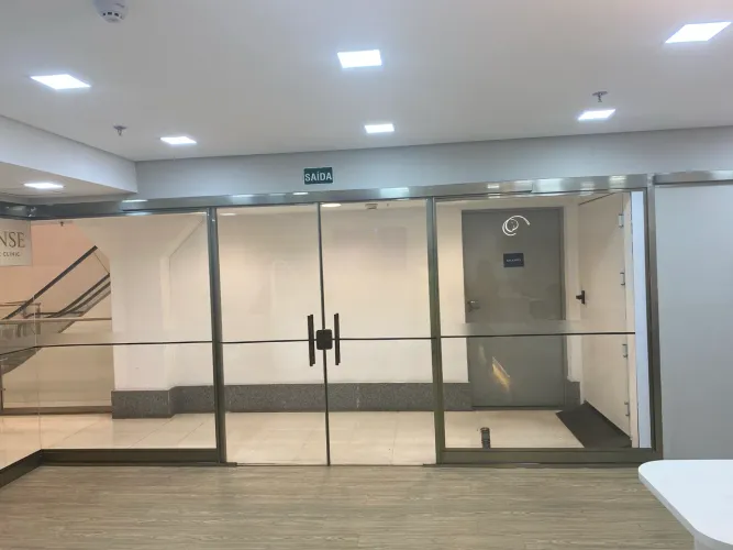 Porta de vidro para loja vidro temperado 