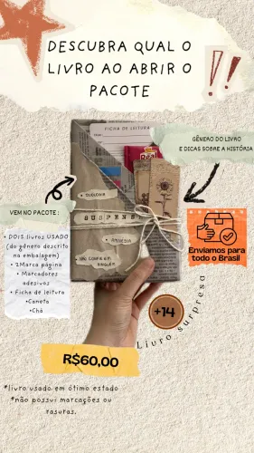Livro Surpresa (Duologia de Suspense)