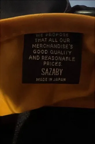 bolsa lona exclusiva japonesa amarelo gema