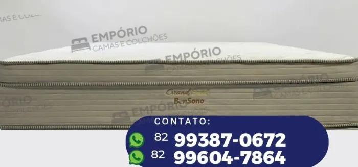 Colchao queen R$ 1299,00 ou king 1.599 Bonsono colchões  do soltiero ao king size