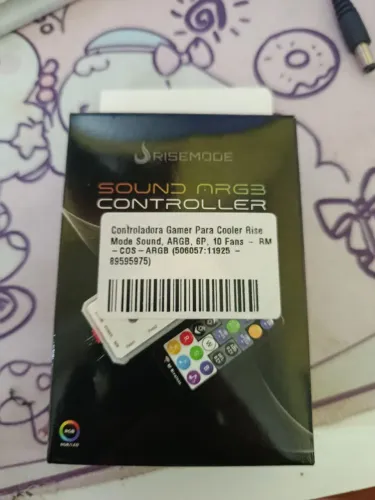 Controladora gamer RGB 
