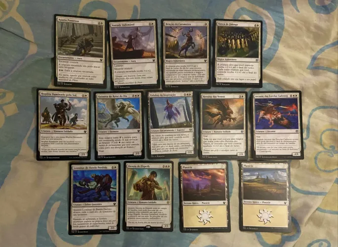 Coleção de 13 Cartas Magic