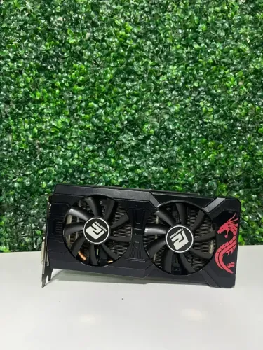 Placa de vídeo RX 570 4GB PowerColor Original - Testada, Revisada - retire em nossa loja
