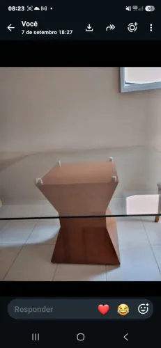 Mesa quadrada 8 lugares