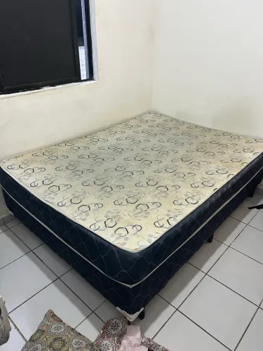 Cama Box Casal com Molas