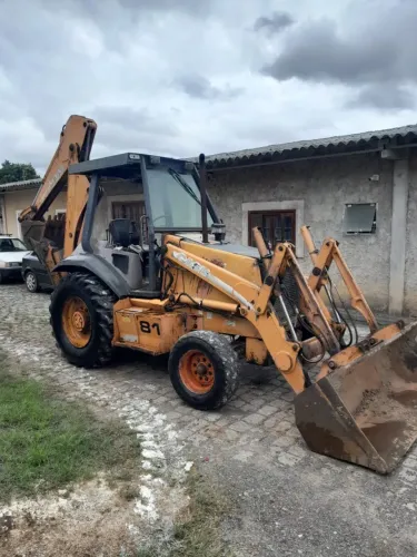 Case 580 l retroescavadeira