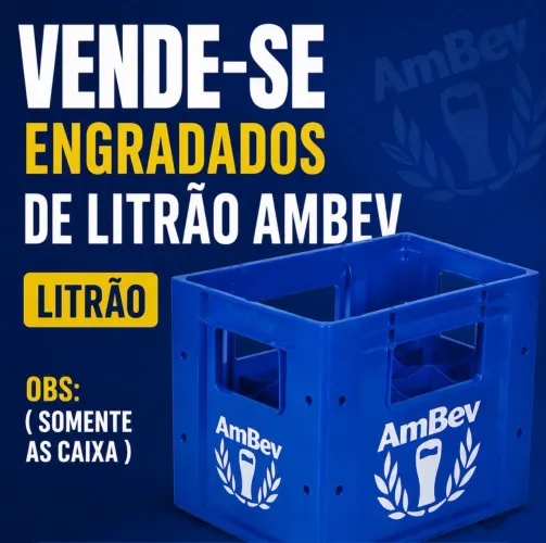 Engradados de cerveja