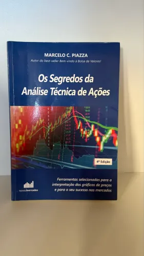 Livro Análise Técnica de Ações - Marcelo C. Piazza | Ótimo estado