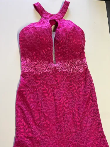 Vestido renda longo tamanho M