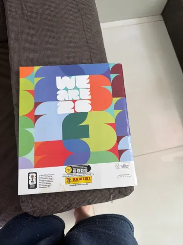Álbum de figurinha venda capa mole