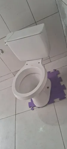 Vaso sanitário branco