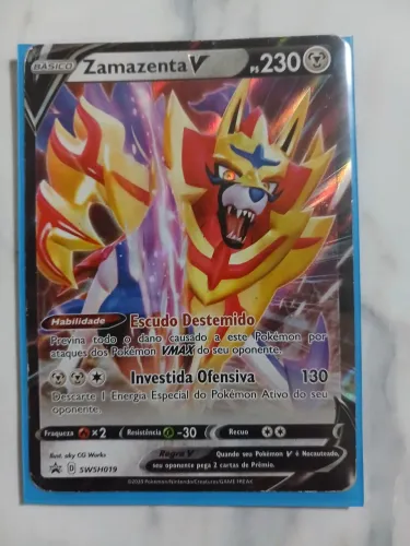 Carta Pokémon Zamazenta V