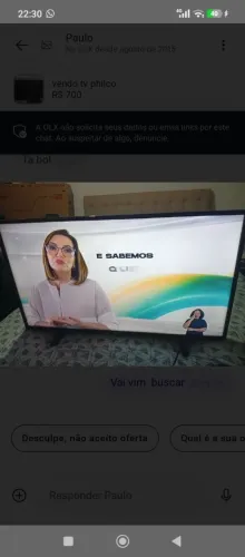 Vendo tv LCD