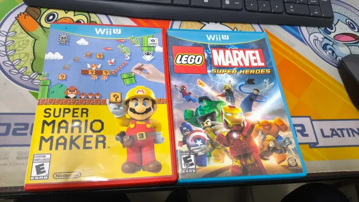 Mario maker + lego super heroes DEFEITO
