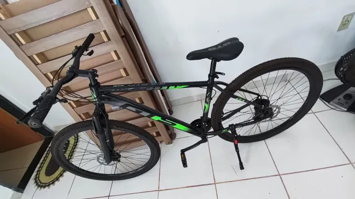 Bicicleta gts aro 29 verde/preto