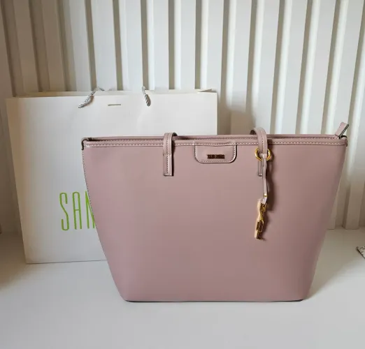 Bolsa Nova Santa Lolla Shopper Soft Dusty Rose