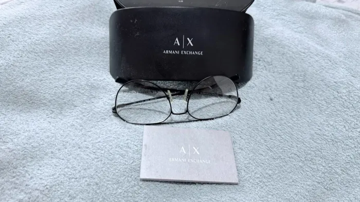 Armação - Armani Exchange - Ax1029 6063 57 Cor Preto Fosco