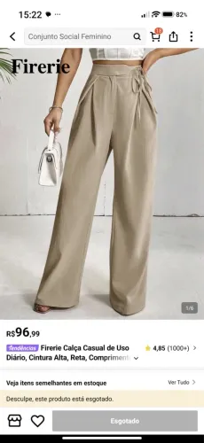Calça nova nunca usada
