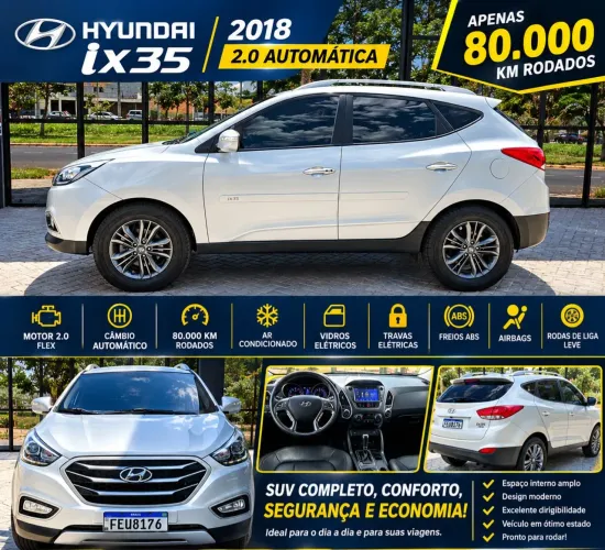 Hyundai IX35 GL 2.0 16V 2WD Flex Aut. 2018