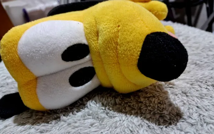 PLUTO ORIGINAL DA DISNEY BEM CONSERVADO MED. 18CM.