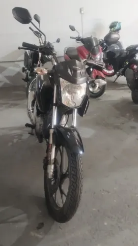 HONDA FAN 160 PRETA 2024 Shalon Veículos Cariacica