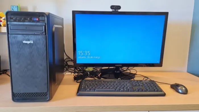 Computador Completo Intel i3-4170 | 8GB RAM | Monitor Samsung + Teclado e Mouse