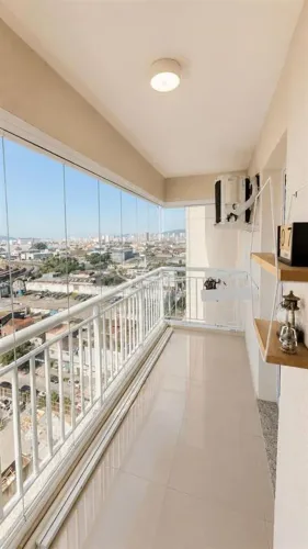 ALUGA-SE APARTAMENTO NO COND. TREND HOME. - SANTOS/SP