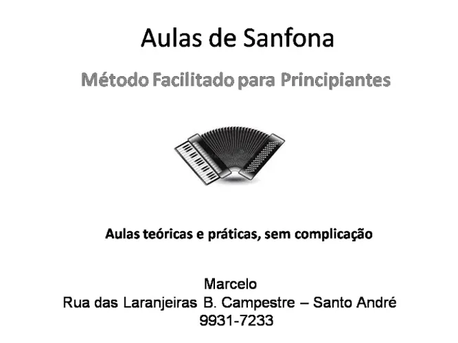 Aulas de Sanfona