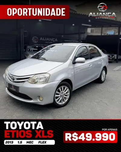 Toyota Etios XLS Sedan 1.5 Flex 16V 4P Mec. 2013