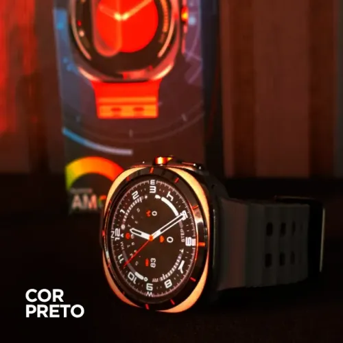 Smartwatch SU01 8ATM Original | Resistente à Água | Tela Grande + Saúde + Bateria Top