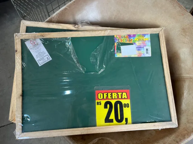 Lousa escolar POR APENAS 20,00 reais cada unidade 