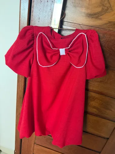 Vestido balonê infantil