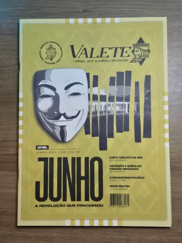Revista Valete Edição 05 - "JUNHO: A revolução que fracassou" - Rara Sem Reimpressão