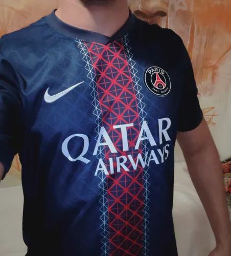 Camisa Nike Paris Saint-Germain I 2025/26 Torcedor Masculina