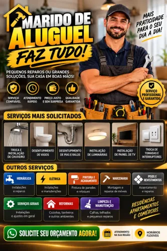 ? Sua Casa Tem Uma Lista de ?Depois Eu Arrumo?? A Gente Resolve ? Reforma + Marido de Alug