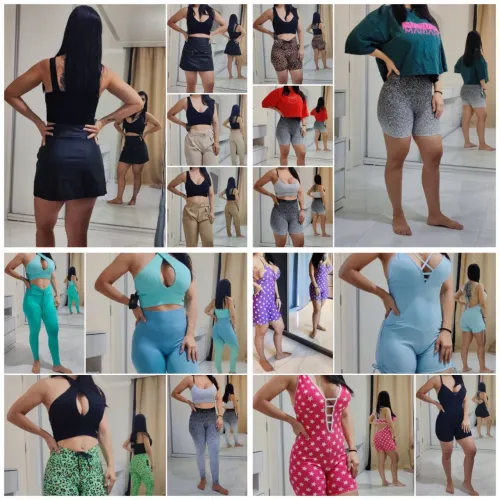 Lote de roupas femininas para revenda