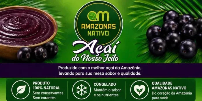 Açaí em atacado grande volume