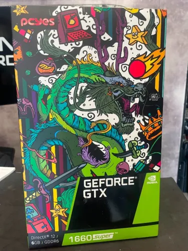 Placa de vídeo Geforce GTX 1660 super 6GB Pcyes