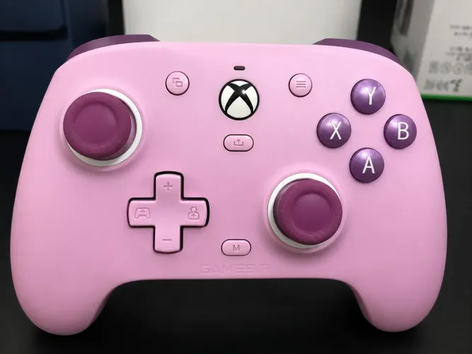 Controle GameSir G7 SE Rosa/Roxo - Hall Effect - Xbox Series X|S, Xbox One e PC