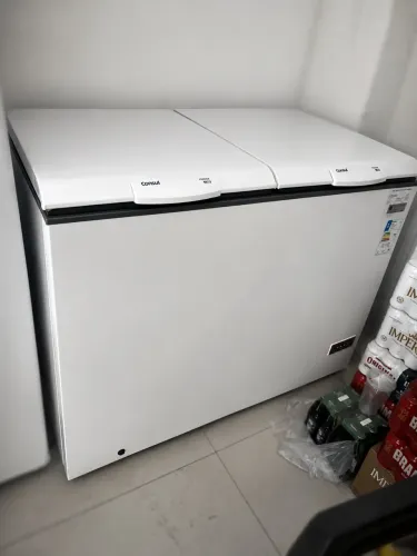 Freezer horizontal duas portas consul CHB42F